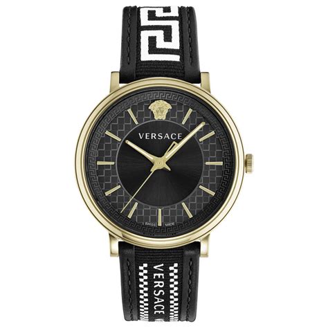 versace v-circle tartan watch|Versace VE5A01921 V.